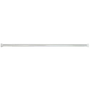 Barre de douche extensible Spirella Kreta, brossée, 125-220 cm.