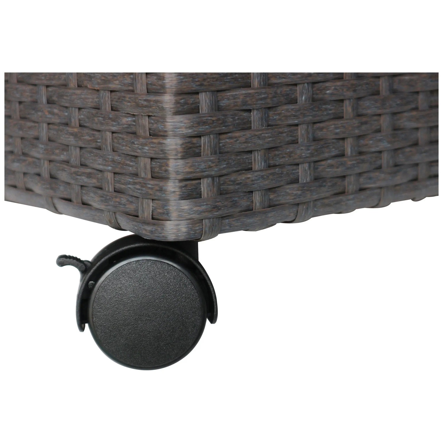 Prosperplast Fioriera URBi 27L Antracite: Vaso Con Secchio Interno In Polipropilene - Design Moderno Per Interni Ed Esterni, 51 Cm Di Altezza