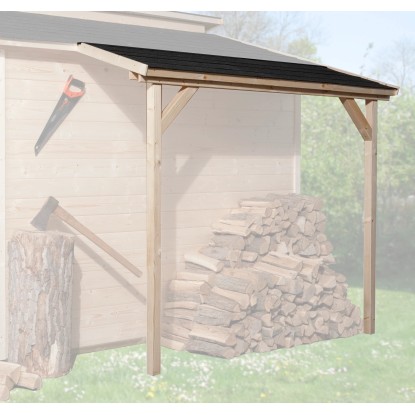 Weka Schleppdach Typ 4 Natur 80 x 200 cm