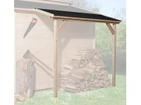 Weka Schleppdach Typ 4 Natur 80 x 200 cm