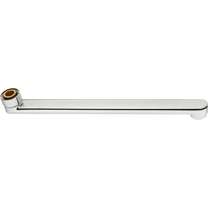 LUX Bec S, 250 mm, laiton chromé pour robinets de lavabo et de cuisine.