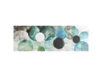 Leinwandbild Handpainting Circles 40 x 120 cm