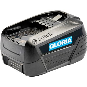 Batteria Bosch 18V 4Ah per attrezzi da giardino Gloria, sistema batteria Power4All.