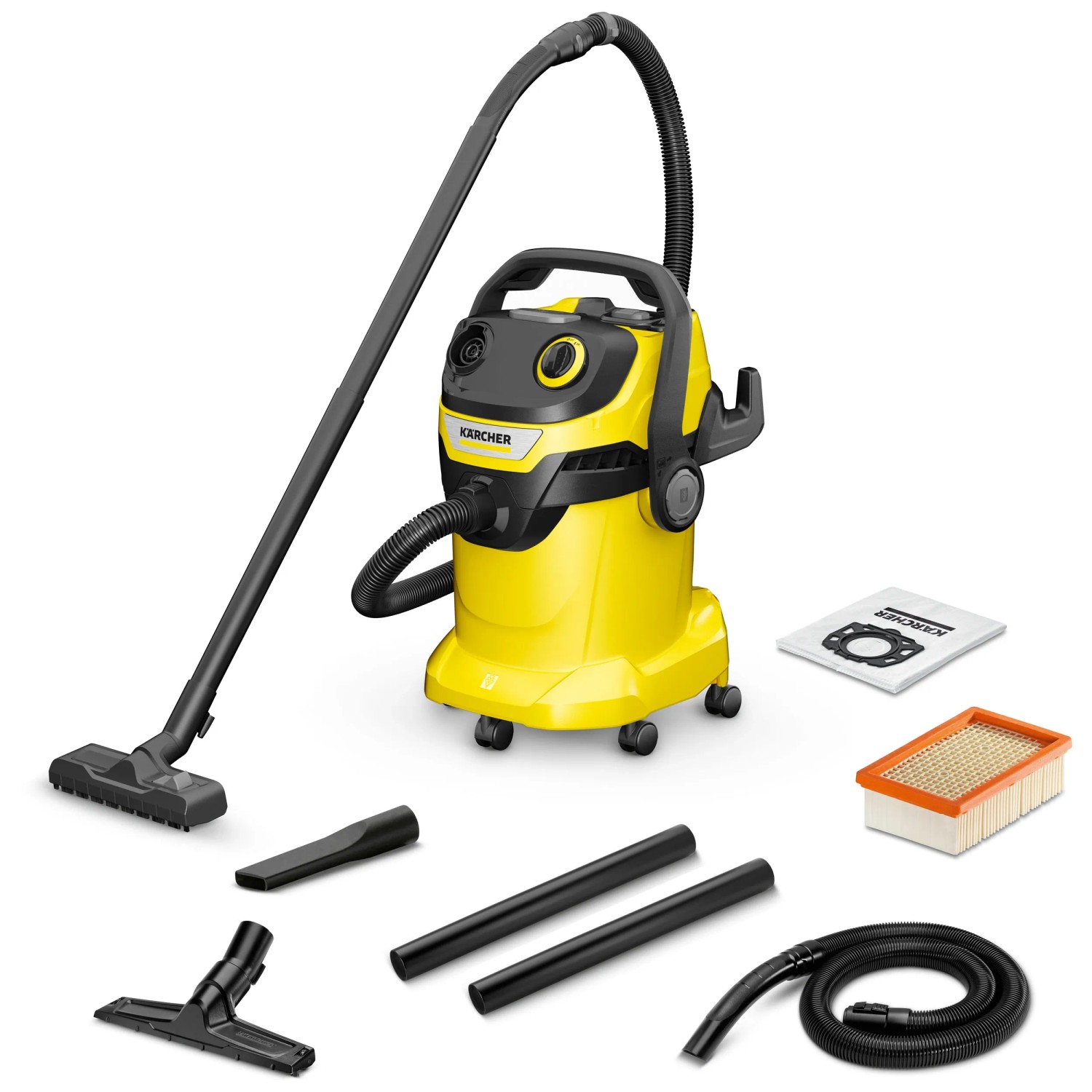 Kärcher WD 5 V-25/5/22 Aspirateur Eau Et Poussière 1100W - 25L - Fonction Soufflerie - Filtre Plissé Nettoyable