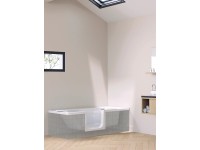 Duschbadewanne Duo 4 links (HxBxT) 57,5 x 160 x 75 cm Duschbadewanne Duo 4 links (HxBxT) 57,5 x 160 x 75 cm