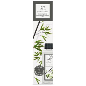 Ipuro Refill Black Bamboo 200ml: Nachfüllflasche für Raumduft mit Bambus-Design.