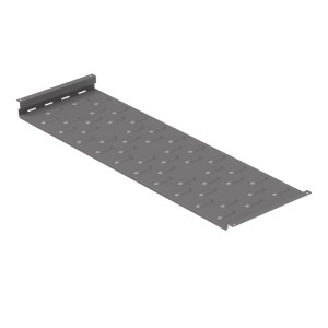 Tôle de protection contre les intempéries Biohort pour serre Florentina, gris foncé métallisé, accessoire pour potagers surélevés.