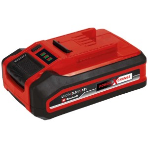 Batterie Einhell 18V 3Ah Power X-Change pour tronçonneuse sans fil et autres appareils.