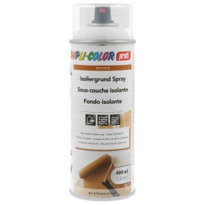 Dupli-Color Isoliergrund-Spray, 400ml Dose. Grundierung für Innen- und Aussenbereiche.
