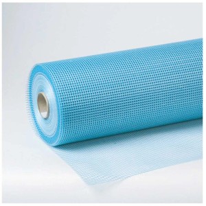 Rete d'armatura Marmoran S791 azzurra, rotolo 10cm x 10m, per intonaco.