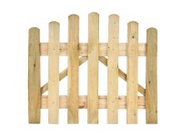 Pletscher Normtüre zu Pletscher Staketenzaun Oxford glattgehobelt 92 x 100 cm Pletscher Normtüre zu Pletscher Staketenzaun Oxford glattgehobelt 92 x 100 cm