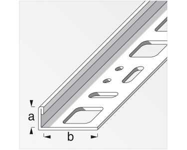 Profilo angolare Acciaio inox spazzolato (HxLxP) 0,8 x 2,1 x 250 cm