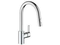 Grohe Feel Einhand-Spültischbatterie ausziehbare Brause Chrom Grohe Feel Einhand-Spültischbatterie ausziehbare Brause Chrom