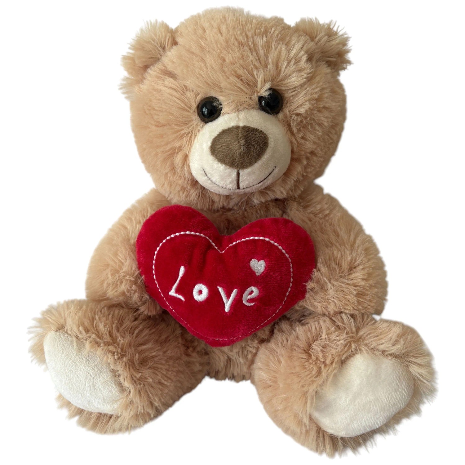 Ours en peluche géant beige avec nœud rouge – 1m50 - Jeux & Jouets Ours en peluche géant beige avec nœud rouge – 1m50 - Jeux & Jouets