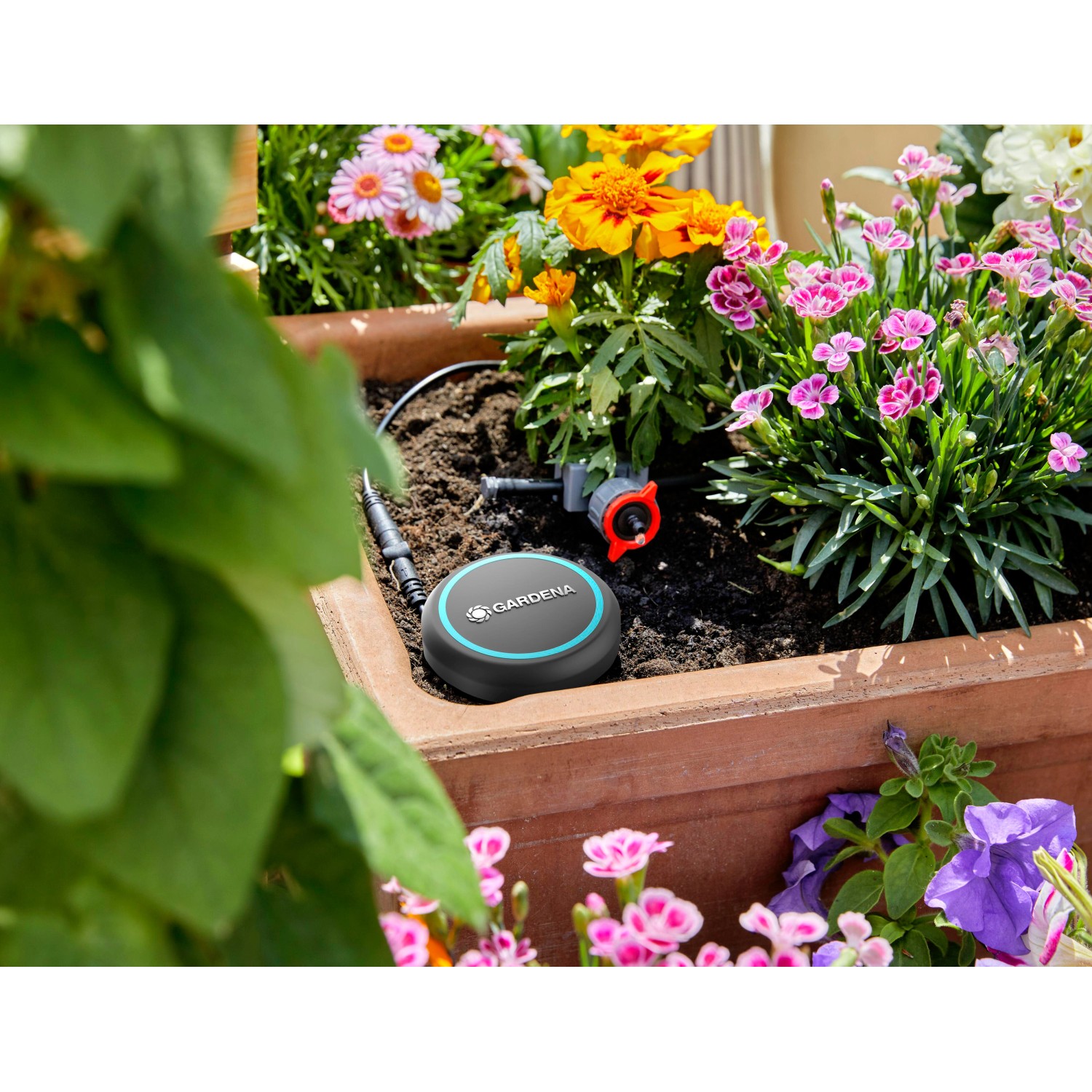 Gardena Bewässerungssteuerung Select und Sensor im Set kaufen bei OBI