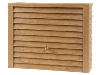 Garantia Regenwasser-Wandtank Woody Kunststoff Hellbraun 350 l