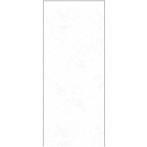 Pannello doccia Breuer effetto pietra bianca, 150x255 cm, per bagno e cucina.