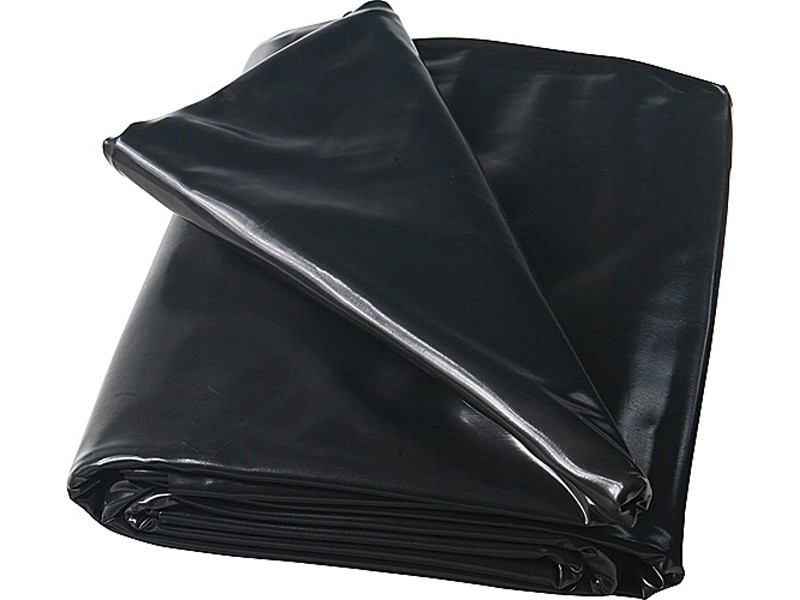 Heissner PVCTeichfolie Schwarz Breite 2 m / Länge 3 m / Stärke 0,5 mm