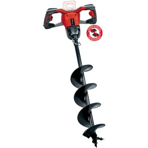 Einhell Power-X-Change GP-EA 18/150 Li BL tarière thermique sans fil (batterie non incluse). Machine de construction avec cadre en métal.