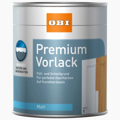 OBI Pre-vernice premium opaca Bianco 750 ml