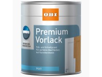 OBI Premium Vorlack Weiss matt 375 ml