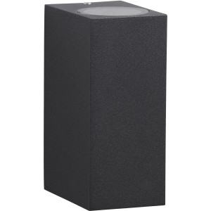 Telefunken Applique murale LED (lot de 2) anthracite. Luminaire extérieur moderne en métal robuste.