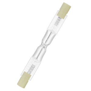 Osram Lampe halogène R7s 80W, blanc chaud, pour lampes halogènes haute tension.