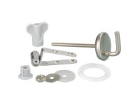 Wenko Befestigungs-Set für WC-Sitze Edelstahl matt 15-tlg. Wenko Befestigungs-Set für WC-Sitze Edelstahl matt 15-tlg.