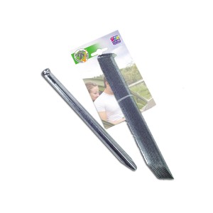 Picchetti per tenda zincati, 30 cm, confezione da 10 per campeggio e outdoor.