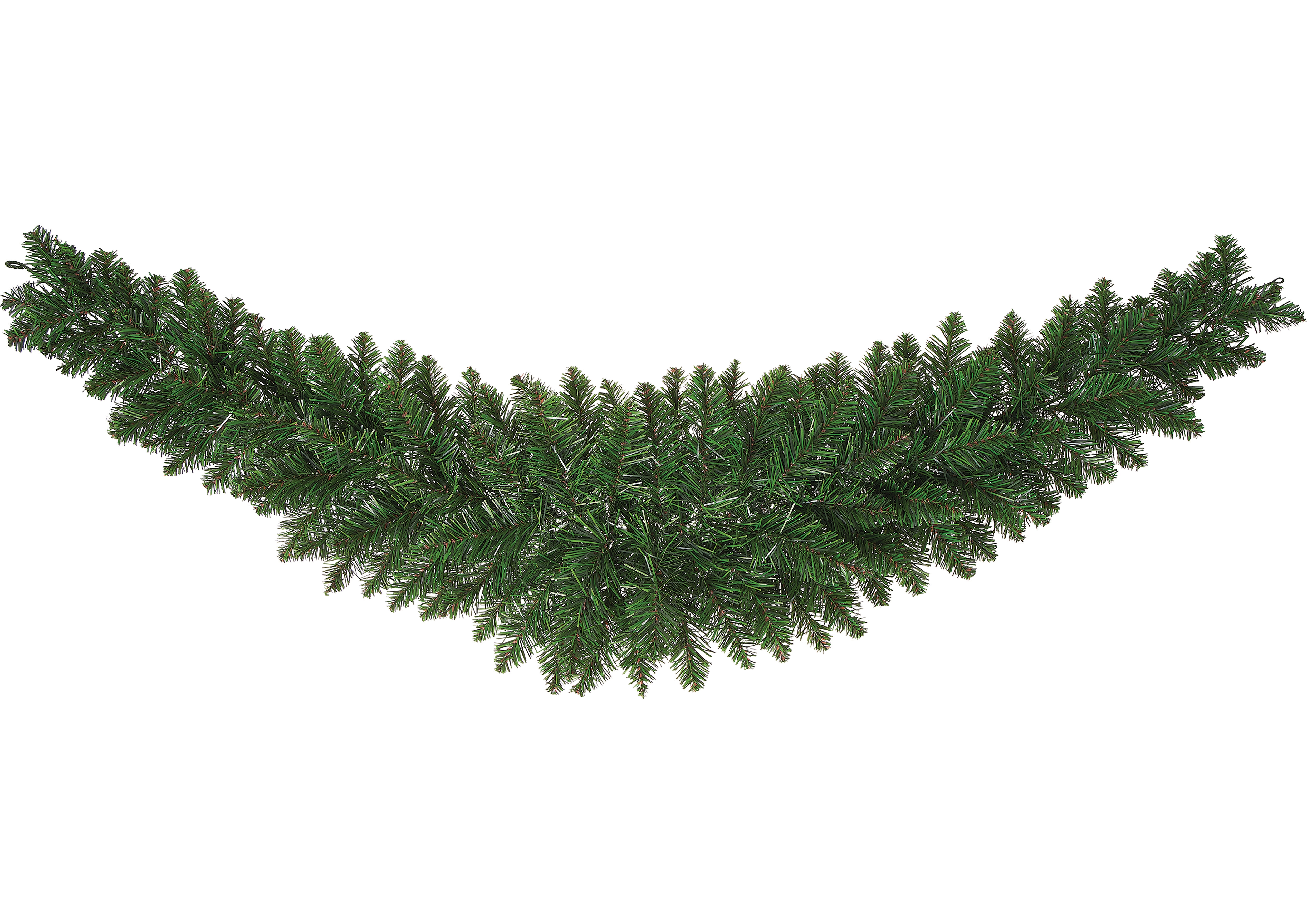 Guirlande de sapin artificiel Vert foncé longueur 270 cm