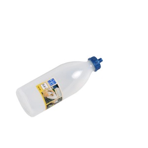 Pulvérisateur transparent LUX, 500 ml, avec bouchon à vis bleu pour lubrifiants.