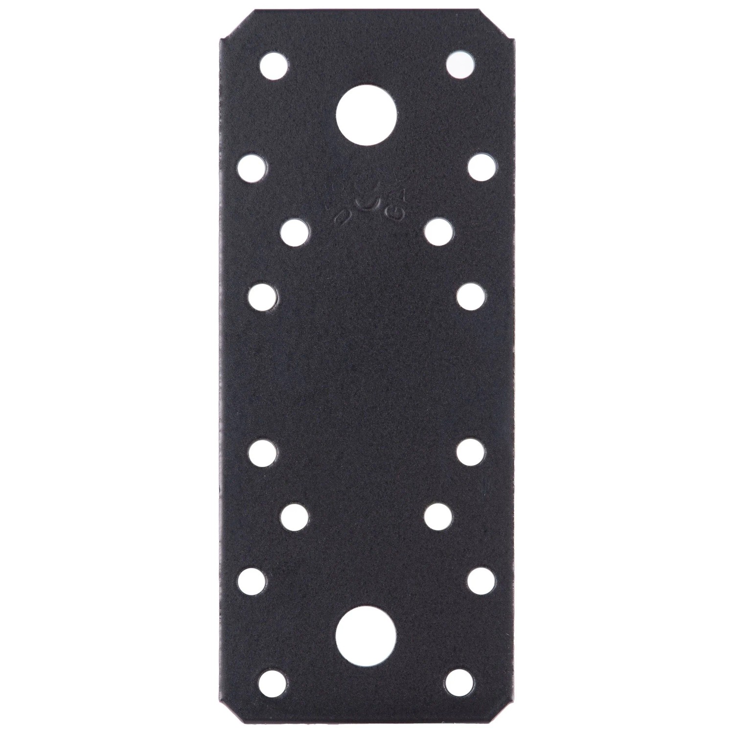 Alberts Flachverbinder Beschläge Schwarz 133 x 55 x 2,5 mm