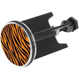 Tappo lavandino Pluggy Tiger, Ø 3,9 cm, con motivo tigre.