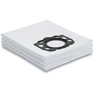 Lot de 4 filtres en non-tissé Kärcher pour aspirateurs multifonctions WD 4 à WD 6 et MV 4 à MV 6.