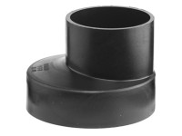 Abflussrohr Reduktion exzentrisch Polyethylen hochdicht Ø 63/56 mm
