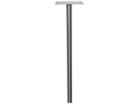 Huber Briefkasten-Chromstahlstütze Ø 6,5 cm / 14 cm