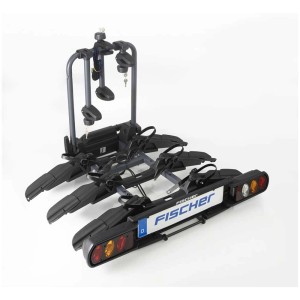 Porte-vélos d'attelage Fischer ProLine Evo 3 pour 3 vélos/vélos électriques, verrouillable.