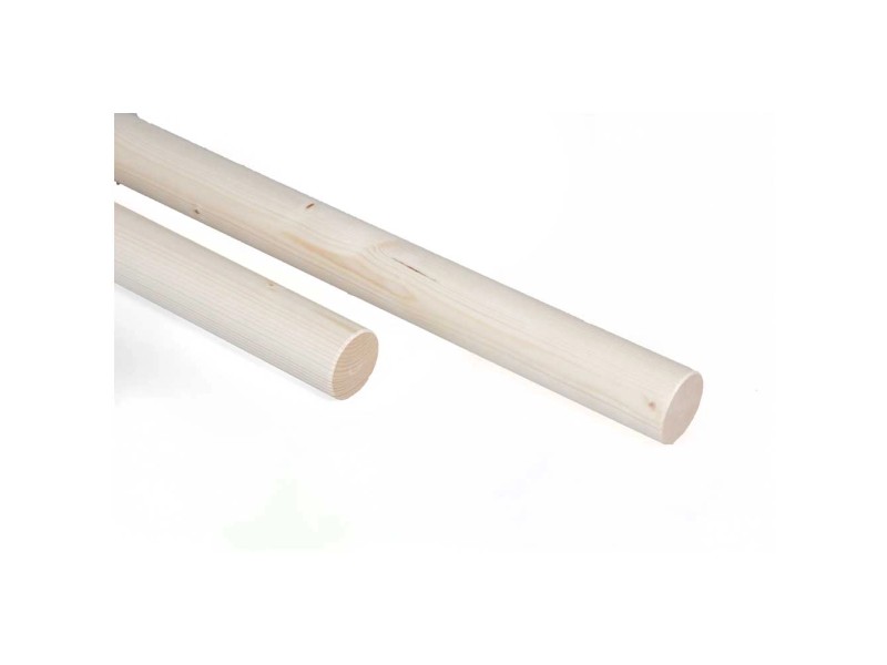 Rundholz Fichte Ø 4,8 cm / Höhe 100 cm kaufen bei OBI