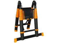 Teleskopleiter Multi YY-MT560 Aluminium Schwarz Orange 5,6 m