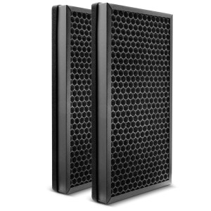 Kärcher Set filtro AF 30 per purificatore d'aria: filtro H13 con carbone attivo, rimuove efficacemente gli agenti inquinanti.