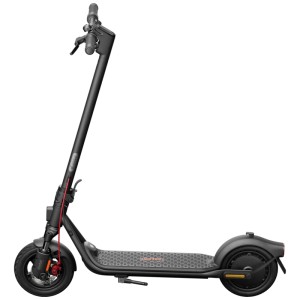 Trottinette électrique Segway Ninebot F2 Pro D II noire, vue latérale.