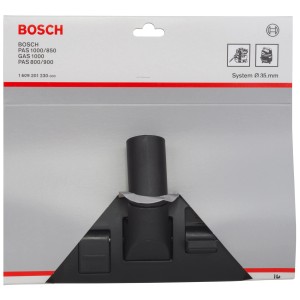 Brosse de sol Bosch pour aspirateur, compatible avec GAS 10-50 RFH, GAS 12-30F et PAS 1000.