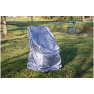 Copertura per sedia Acamp, antracite, idrorepellente, per mobili da giardino.