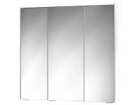 Sieper LED-Spiegelschrank KHX 80 Holzdekor Weiss (HxBxT) 74 x 80 x 15 cm