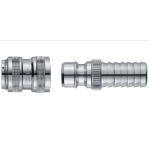 Set raccordo Neomatic Pro, ottone cromato, per tubi da 16 mm e filettature varie.