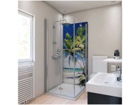 Breuer Rückwand Foto Palmen 1-seitig 90 x 210 cm