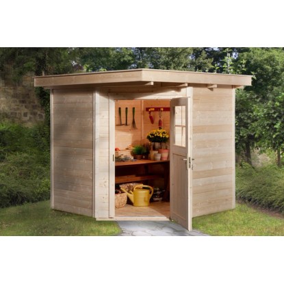 Weka Gartenhaus Angolo 229 Natur Gr. 1