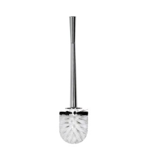 Brosse WC de rechange Spirella Sydney avec manche chromé.