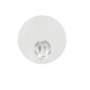 Transparenter Haken zur einfachen Wandmontage, ideal für Bad und Küche.