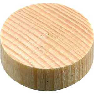 Bouchon de réparation Hettich, épicéa, Ø 25mm, pour réparer les panneaux de bois.